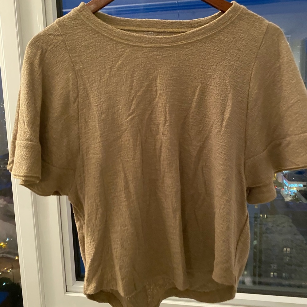 Madewell olive top NWTO size small